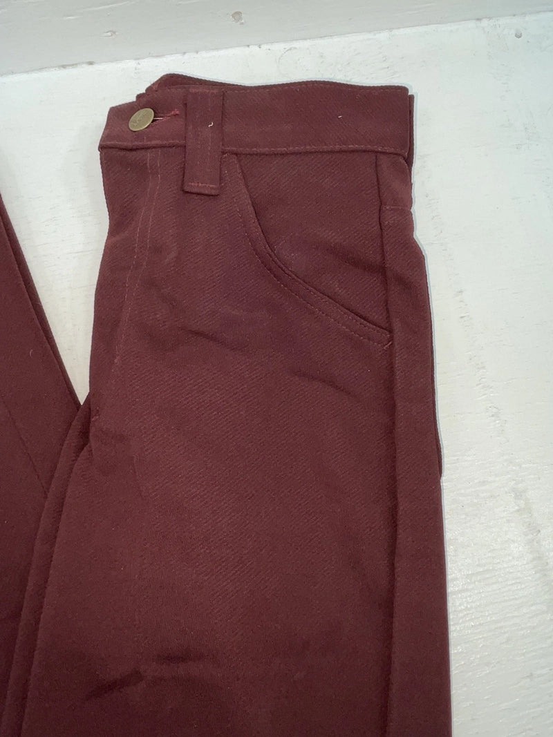 New Vintage Red Lee Polyester Pants #2004061 ZZ-89