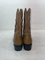 New Kids Brown Bronco Cowb Boots. 2844 1.5 1 1/2 D. 23-108