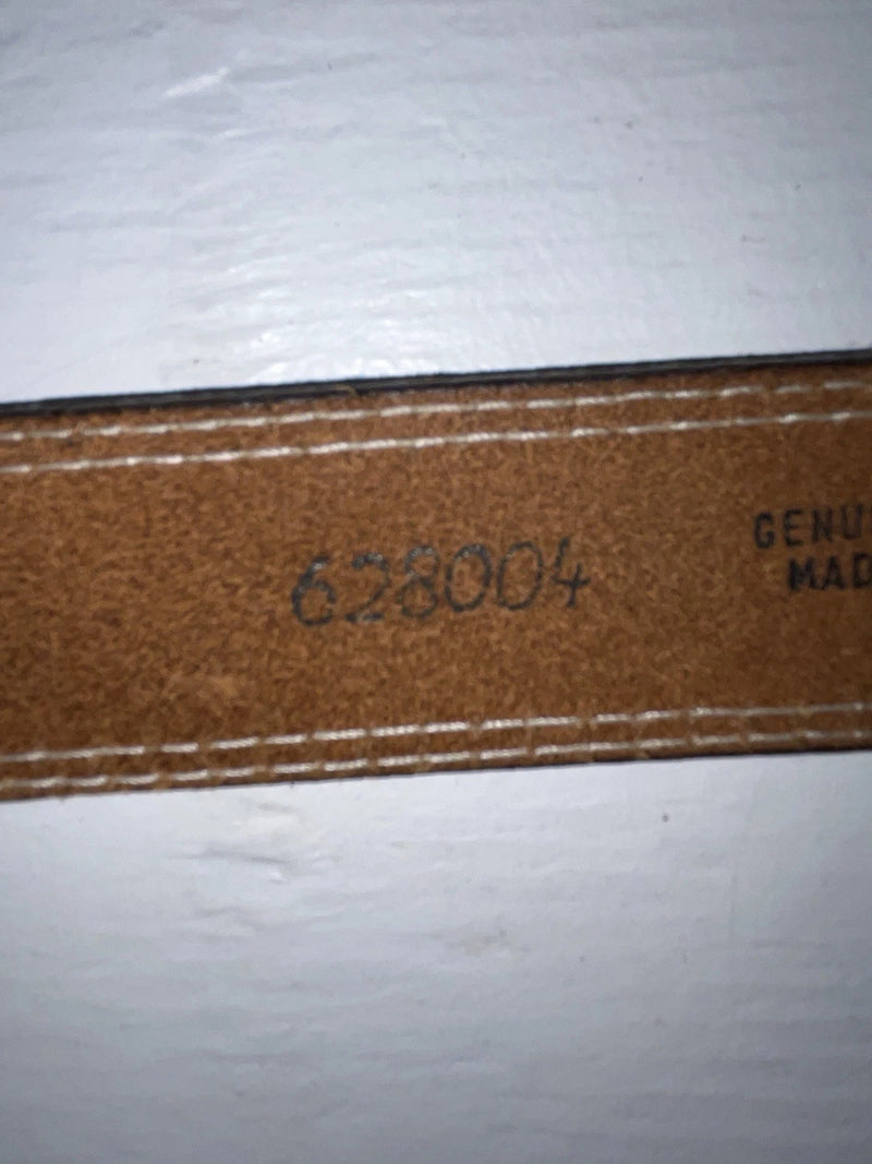 New Red Genuine Leather Wrangler 32” Belt #628004 Z-169