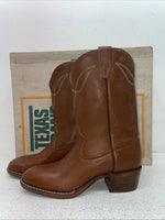 New Childrens Brown Texas Brand Cowboy Boots. 2944 5.5 5 1/2 D. 2-86