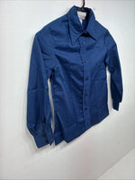 New Kids Fenton Navy Blue Long Sleeve Button Up Size 8 DD-132