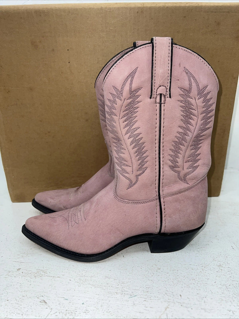 New Women’s Pink Texas Brand Cowboy Boots. L 520 7.5 7 1/2 M. 17-57