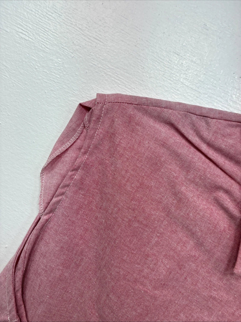New Women’s Cowboy Threads Pink Short Sleeve Button  Up Size Medium MM-85
