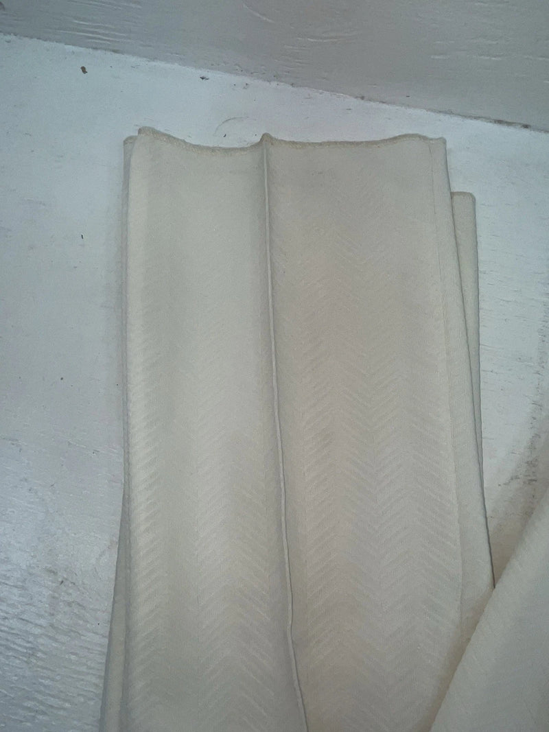New Vintage White Panhandle Slim Polyester Pants #1534 3A-62