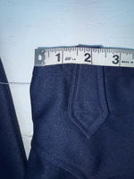 New Vintage Blue Western Heritage Polyester Pants #G31 3A-18