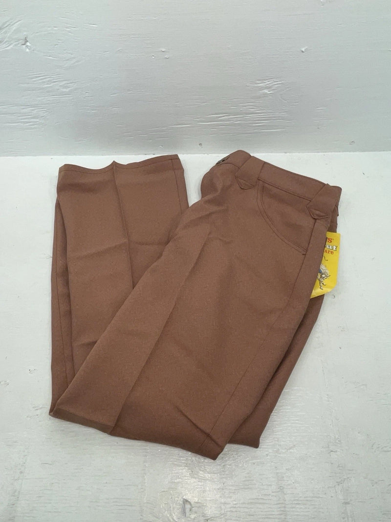 New Vintage Orange Lee Polyester Pants #2032628 XX-104