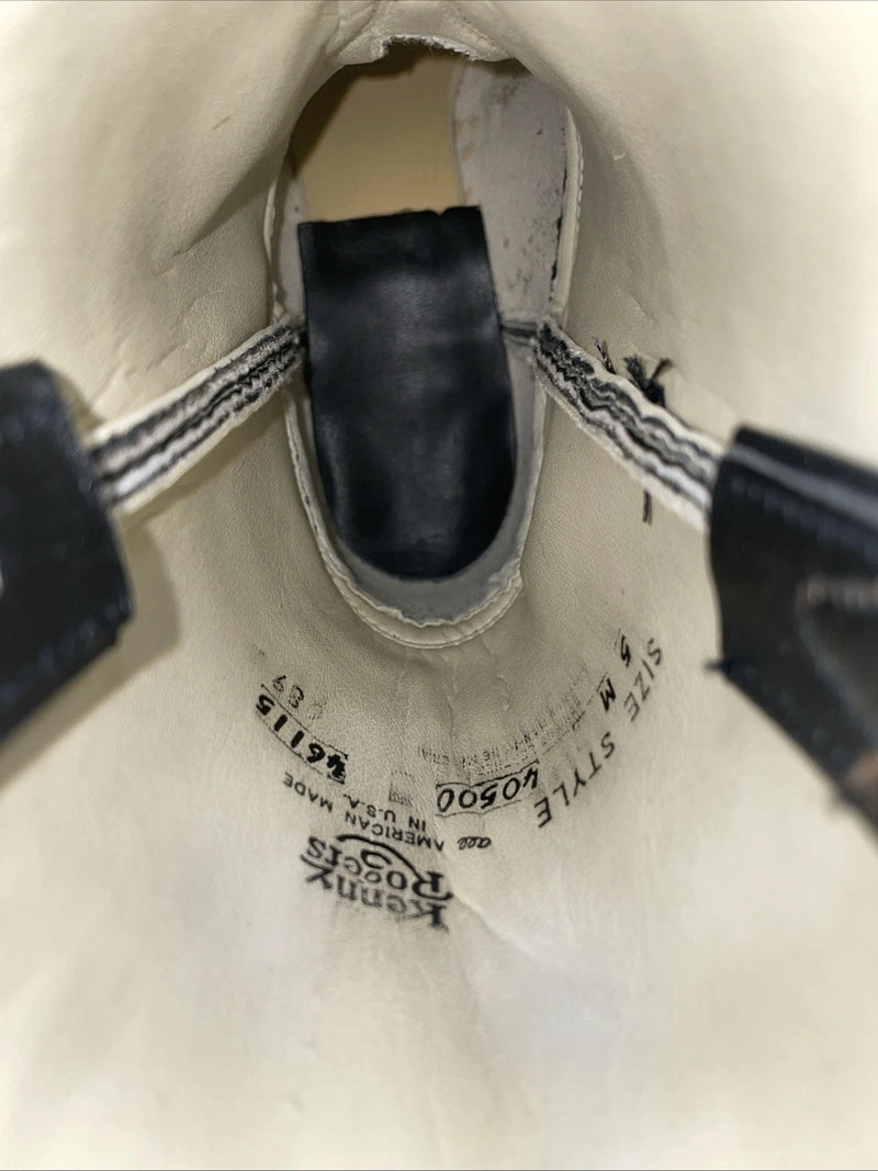 New Women’s Black Kenny Roger’s Cowboy Boots. 40500 5 M. 2-53 