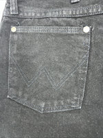New Men’s Black Cowboy Cut Wrangler Classic Fit Denim Jeans. 19/20x34 F-32