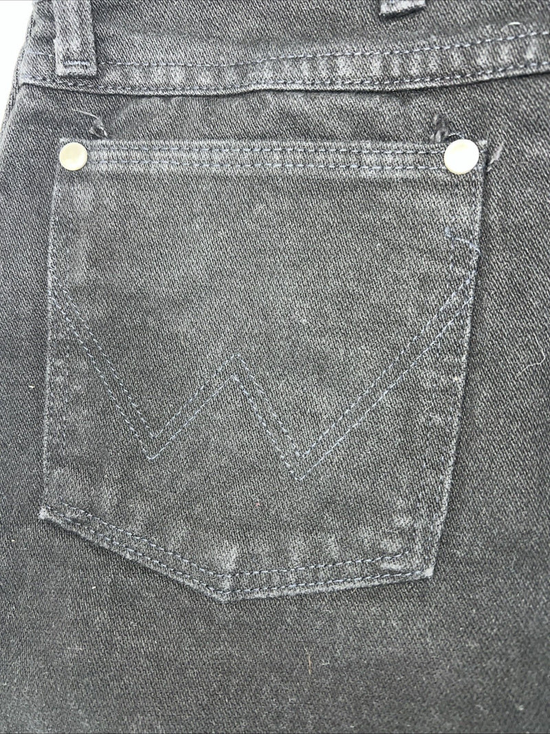 New Men’s Black Cowboy Cut Wrangler Classic Fit Denim Jeans. 19/20x34 F-32