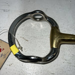 New Kelly Silver Star 5” Smooth Mouth Gag Snaffle Bit #25903 BB-502