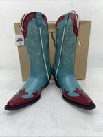 New Women’s Blue Smoky Mountain Cowboy Boots. 6245 7.5 7 1/2 M. 17-11