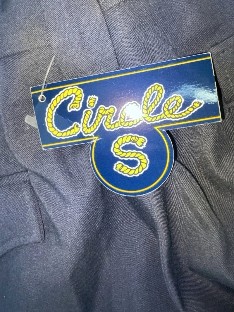 New Vintage Blue Circle S Polyester Pants #CP6729 SS-41