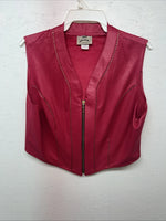 New Women’s 1849 Authentic Ranchwear Pink Western Show Vest Medium WW-73