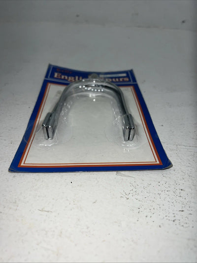 New Kelly Silver Star Silver Metal English Spurs #24-9995 L-500