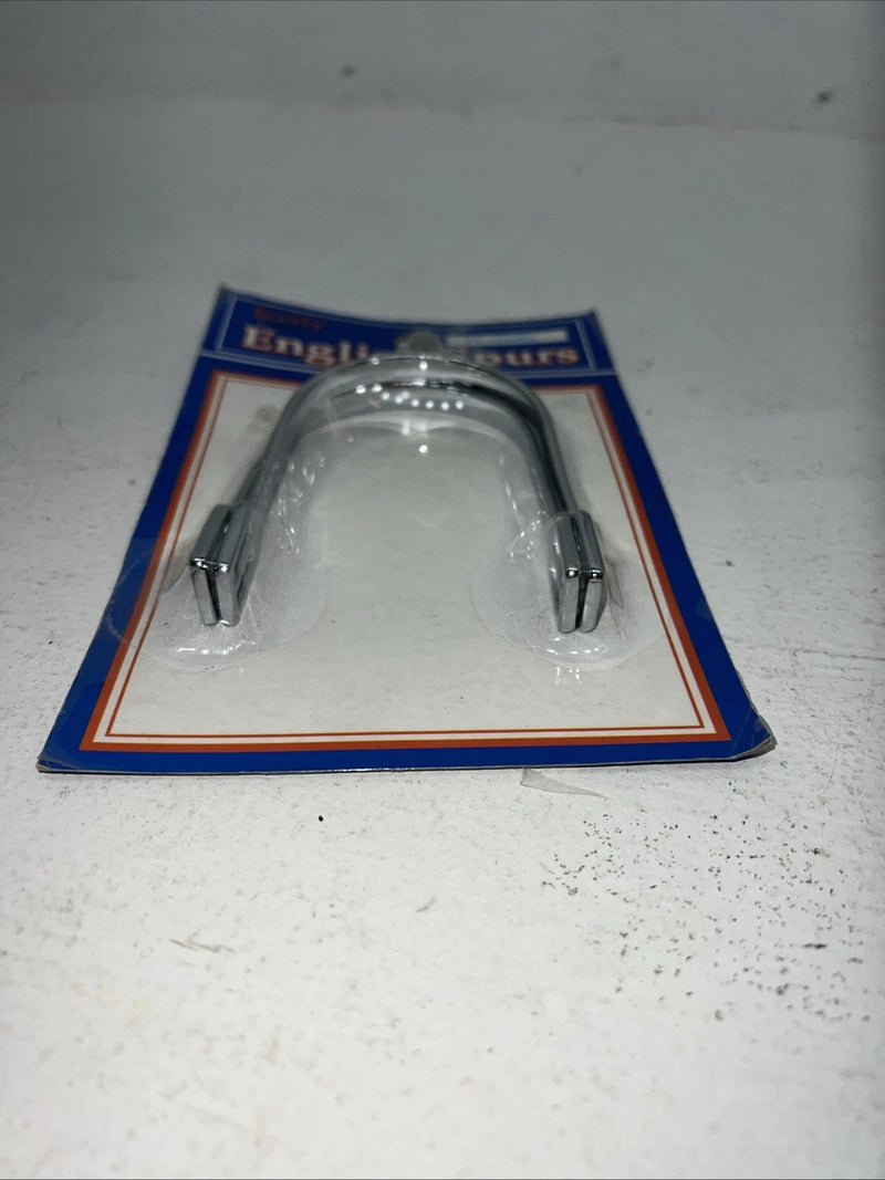 New Kelly Silver Star Silver Metal English Spurs #24-9995 L-500