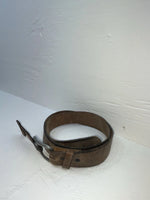 New Brown Genuine Leather Chambers 34” Belt #JC679 Z-125