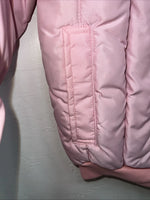New Women’s Comfy Pink puffer Jacket Size 12 #05704 QQ-15 