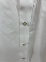 New Men’s White Horse White Short Sleeve Pearl Snap 4XL E-101