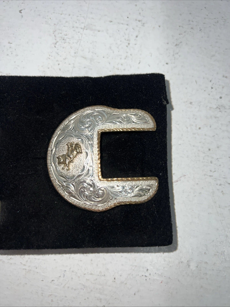 New Women’s Award Design Bull Rider Buckle Set. SRS47304 A-76