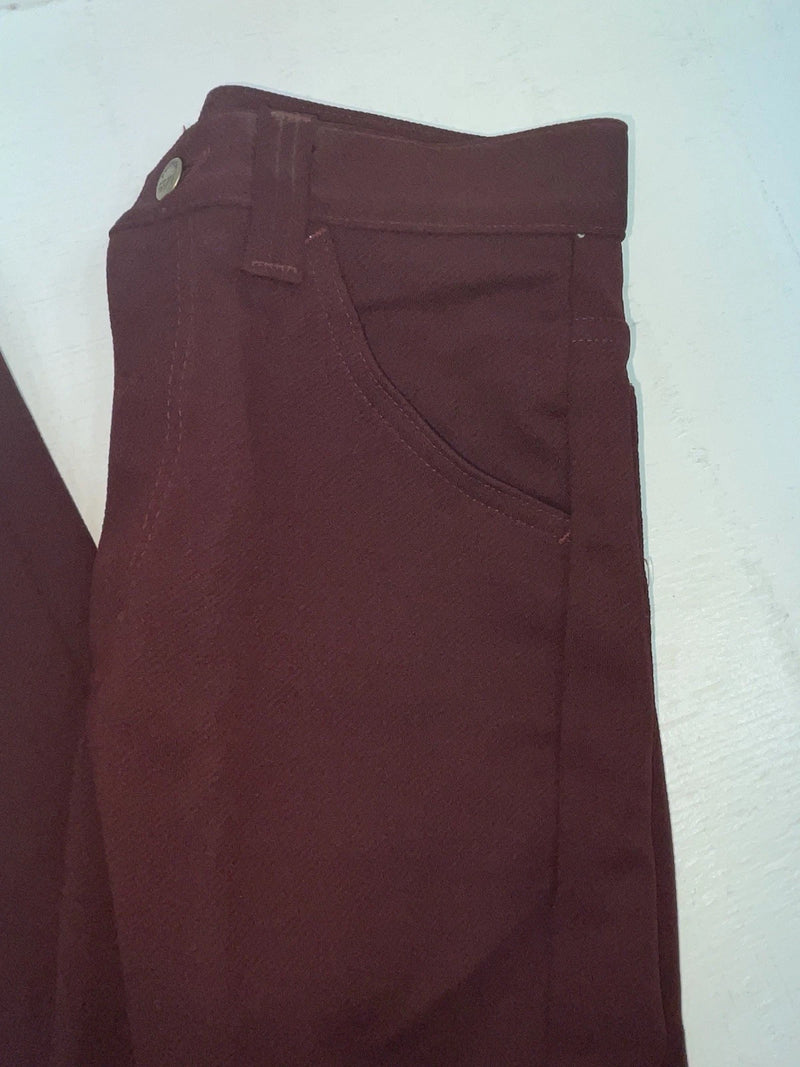 New Vintage Red Lee Polyester Pants #2004061 3A-76