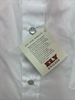 Me Women’s ELY Cattleman White Long Sleeve Pearl Snap 16.5 X 34 Large X-43