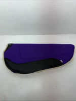 New ABetta Purple Nylon Wool Saddle Pad 31x31 #13201 Pad-7