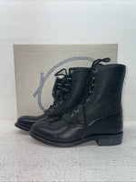 New Youth Black Lace Up A Jama Product Cowboy Boots. Y 5110 G. 2-111