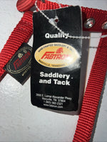 New Red Bling Fabtron Nylon Breastcollar #6821-1 EE-10