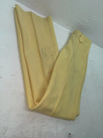 New Vintage Yellow Western Heritage Polyester Pants #G31 VV-24