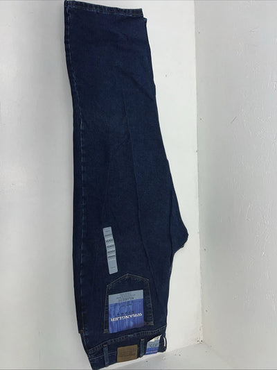 New Men’s Wrangler Blues Dress Easy Relaxed Fit Denim Jeans. 22x32 I-23