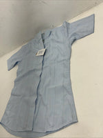 New Women’s Blue RHC Short Sleeve English Shirt. 32 68201-301 G-38
