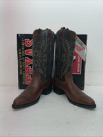 New Men’s Brown Texas Brand Cowboy Boots. 1201 9 D. 4-14