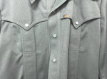 New Women’s Green Lee Long Sleeve Button Up Shirt ML #13935 UU-46