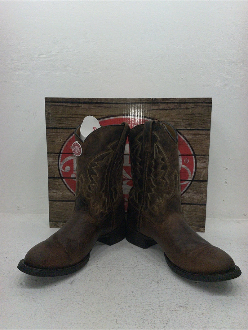 New Men’s Brown Laredo Cowboy Boots. 67902 9.5 9 1/2 E W. 5-29