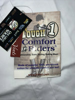 New Women’s White Tough 1 Comfort Riders Short Sleeve Riding Shirt. 44 D-34