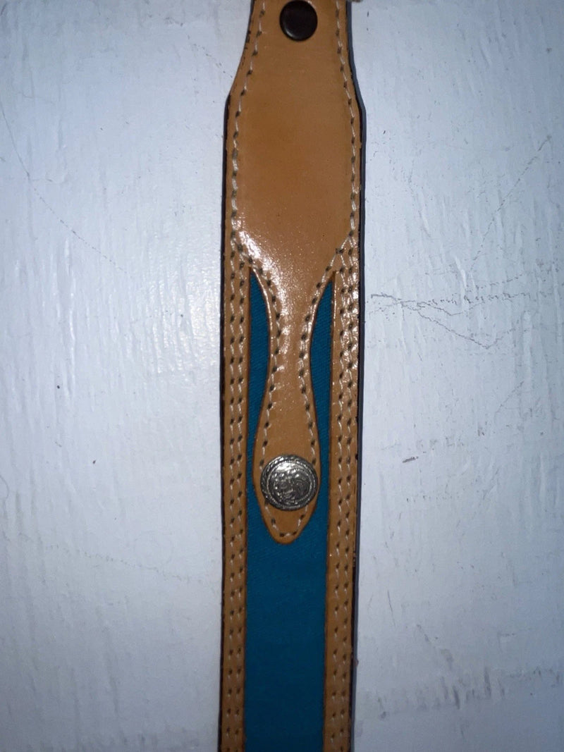 New Blue Genuine Leather Wrangler 32” Belt #528006 Z-170