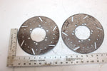 2000 Polaris Xplorer 400 Oem Front Brake Disc Pair (Slotted) 5242935 AP99