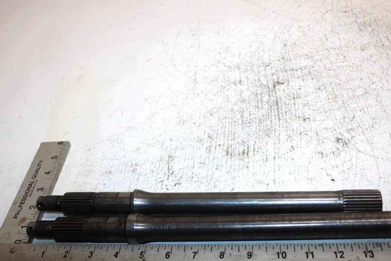 00 Kawasaki Bayou 300 4x4 Oem Rear Axle Set 41068-1348 41068-1347 AK20