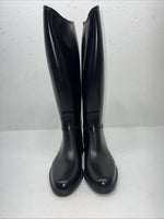 New Women’s Black Derby English Boots.  37 6 M. 12-1