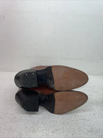 New Youth Brown Tony Lama Cowboy Boots. 8693 5 B. 2-162