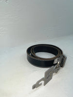 New Black Genuine Leather HD Extreme 40” Belt #N2711801 NN-138