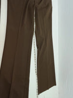 New Vintage Brown Panhandle Slim Polyester Pants #B25C360 SS-15