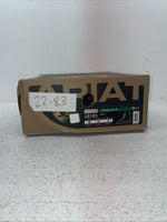 New Kids Black Lace Up Ariat Cowboy Boots. 50105 5 M. 22-83