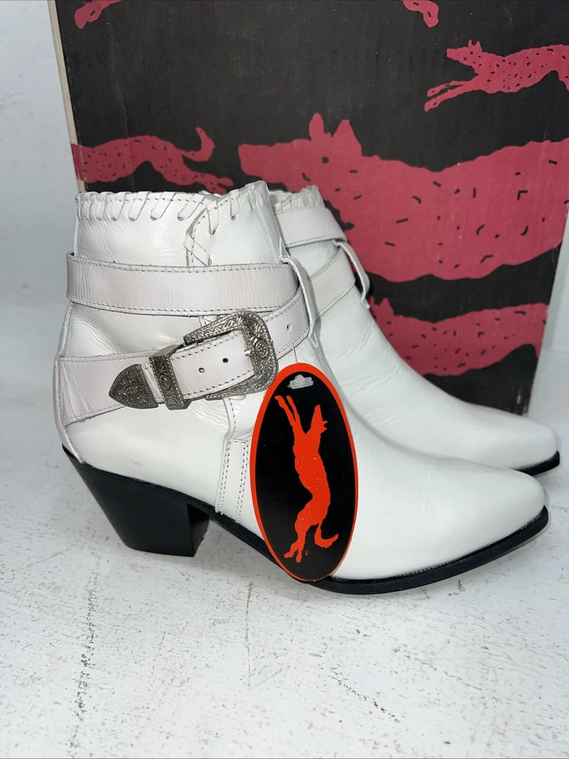 New Women’s White Dingo Cowboy Boots. 161089 7 M. 18-128