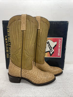 New Men’s Brown Texas Brand Cowboy Boots. 4785 8 M. 1-119