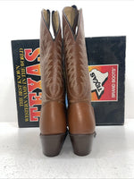 New Women’s Brown Texas Brand Cowboy Boots. 4501 8.5 8 1/2 M. 15-33