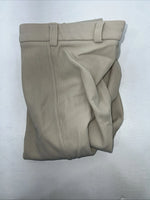 New Women’s Tan ABETTA knee Patch English Riding Breeches. 30 L C-47