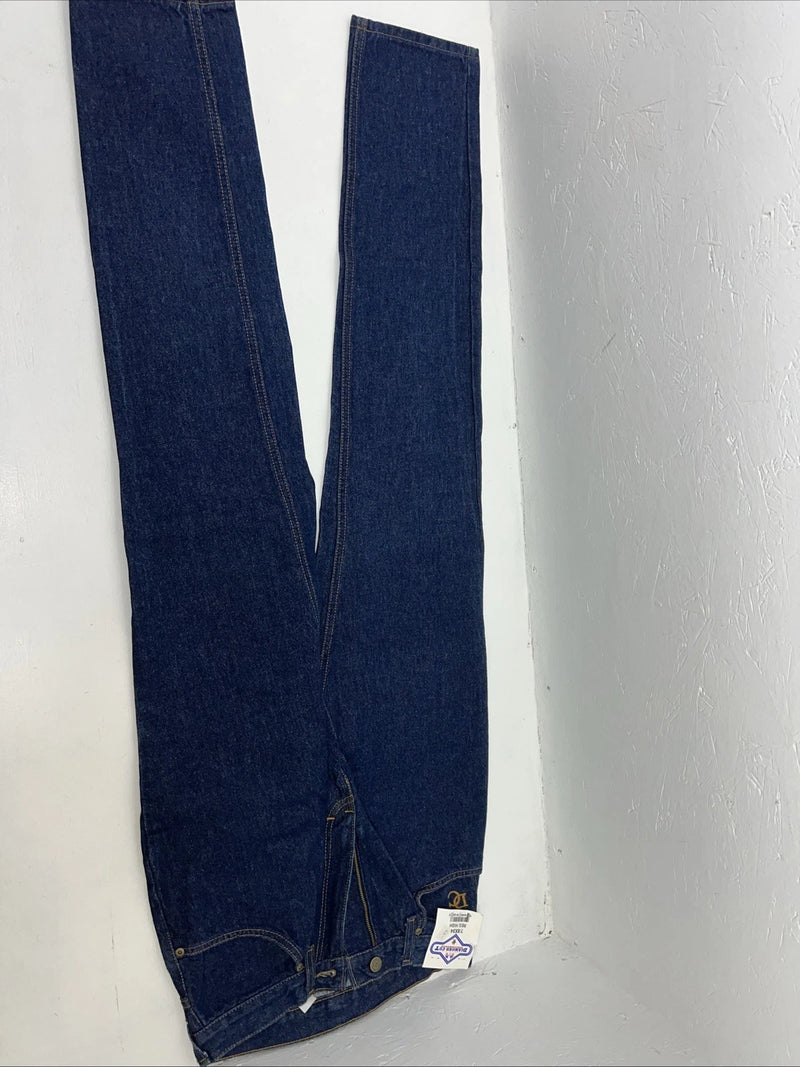 New Woman’s Diamond Cut Regular Fit High Rise Denim Jeans. 7/8x34 M-16