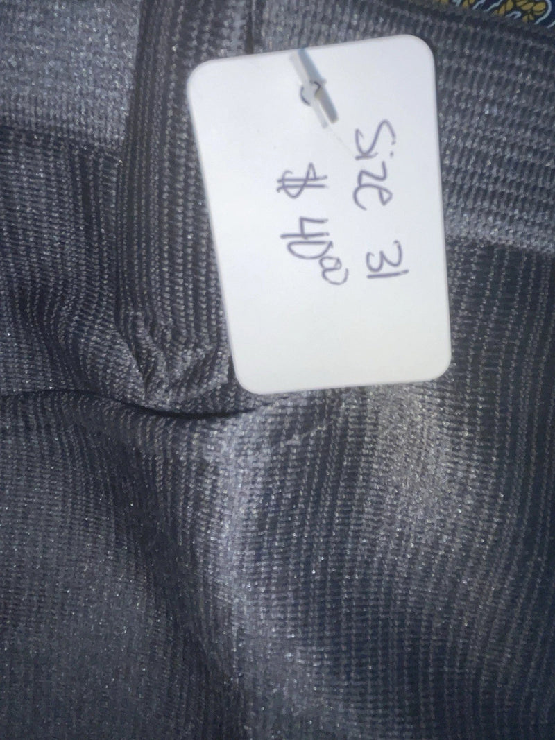 New Vintage Black Circle A Polyester Pants #CP5091 OO-52