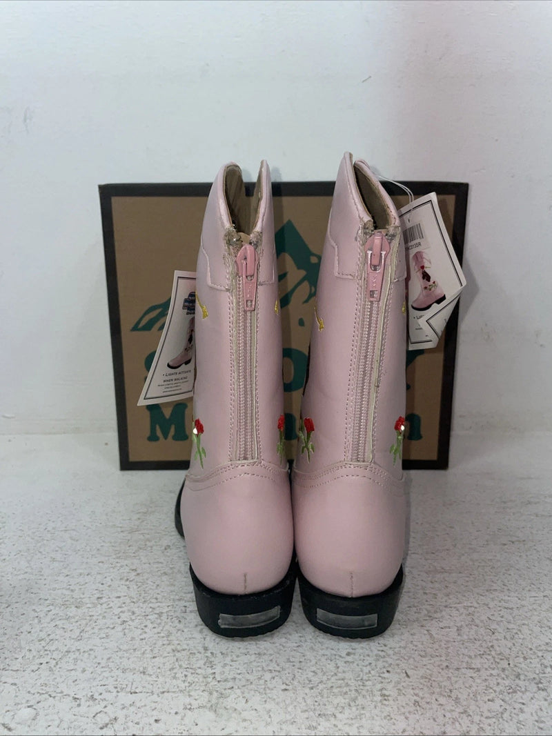 New Kids Pink Smoky Mountain Cowboy Boots. 1162 13.5 13 1/2. 23-61